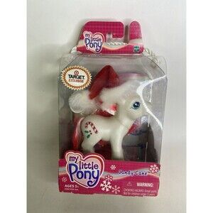 Hasbro My Little Pony Candy Cane Target Exclusive Holiday 2003 DAMAGED BOX